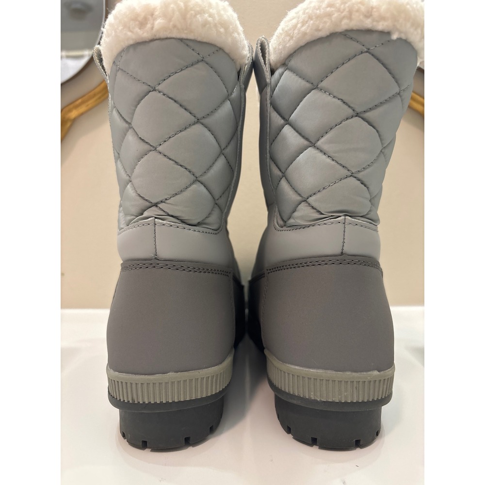 Magellan Outdoors Womens Waterproof Quilted Faux Fur Lined Snow Boots Size 9B - Picture 3 of 12